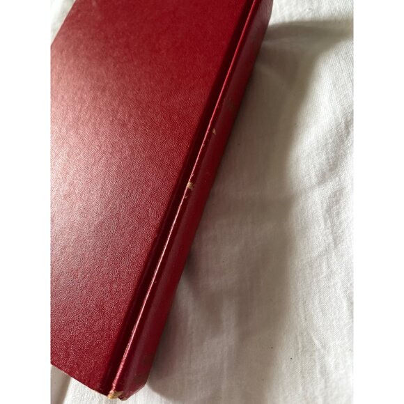 The Cleft Rock By Alice Tisdale Hobart 1948 Hardcover Novel Red Cover Vintage Bo - Picture 10 of 13